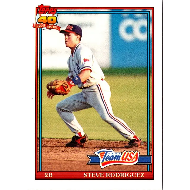 1991 Topps Traded Steve Rodriguez #102T Rookie
