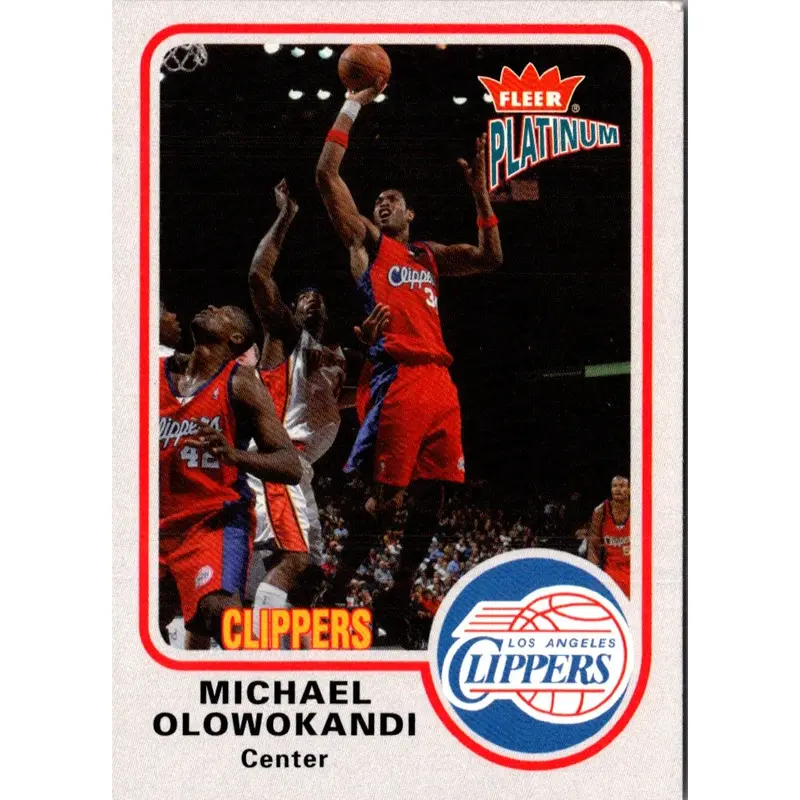 2002 Fleer Platinum Michael Olowokandi #111
