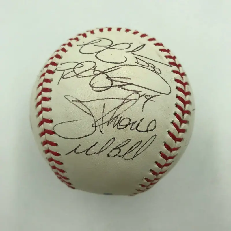 2006 Chicago White Sox Team Signed Baseball Jim Thome & Mark Buehrle