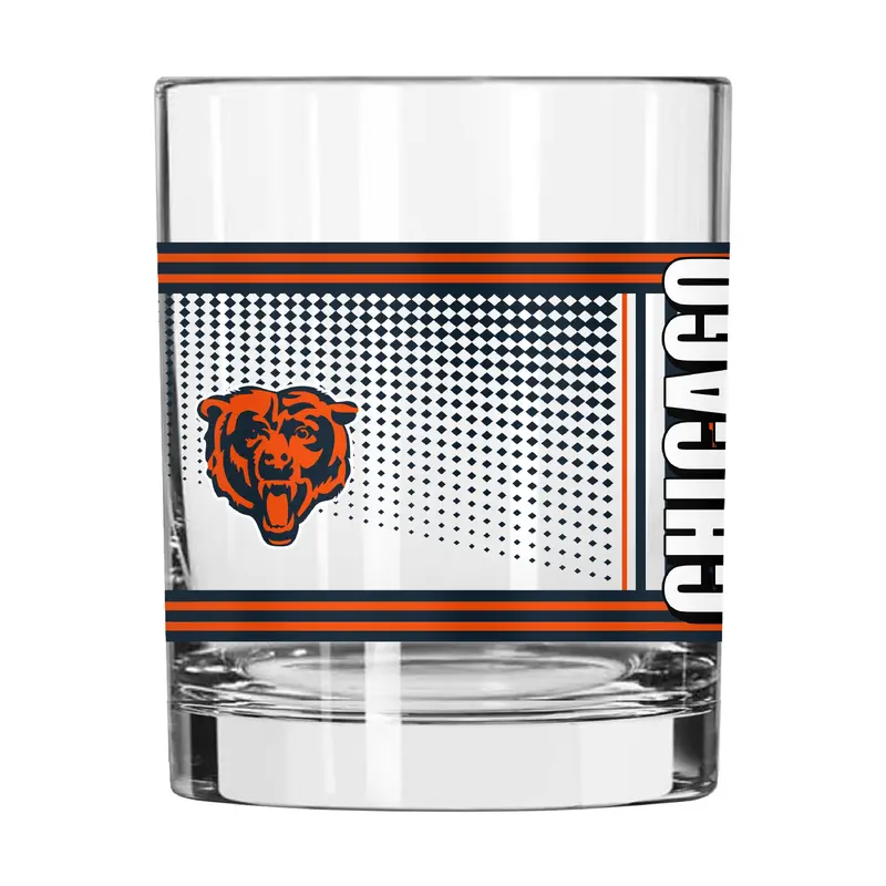 Chicago Bears 14oz Hero Rocks Glass
