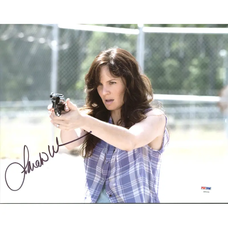 Sarah Wayne Callies The Walking Dead Authentic Signed 11X14 Photo PSA #Z90231