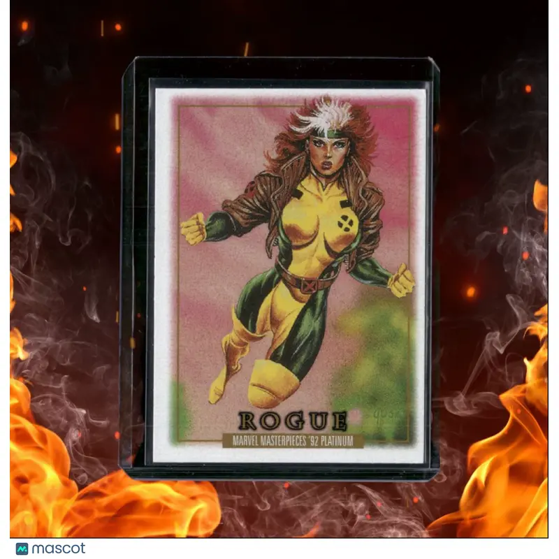 2024 Marvel Masterpieces '92 Platinum Rogue Leather #79