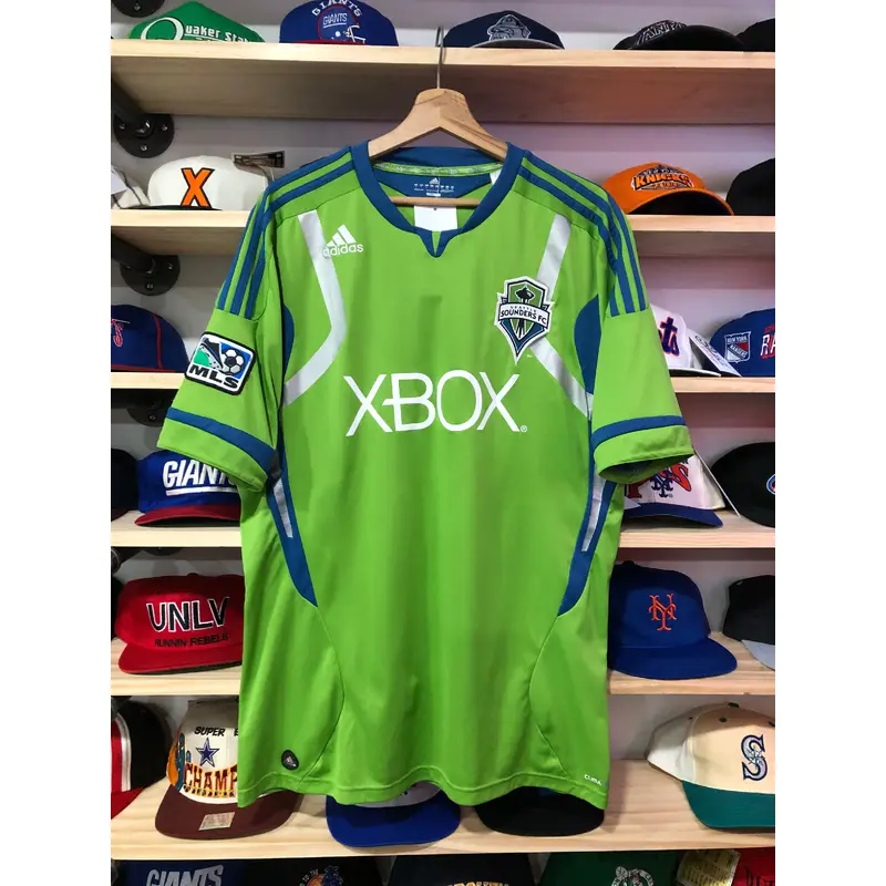Adidas 2010 MLS Seattle Sounders FC Jersey Size Large