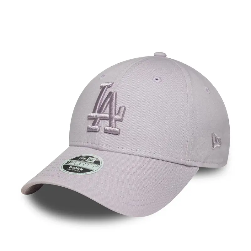 LA Dodgers Womens MLB League Essential Pastel Purple 9FORTY Adjustable Cap