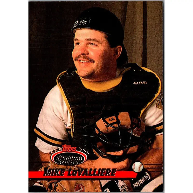 1993 Stadium Club Mike LaValliere #496