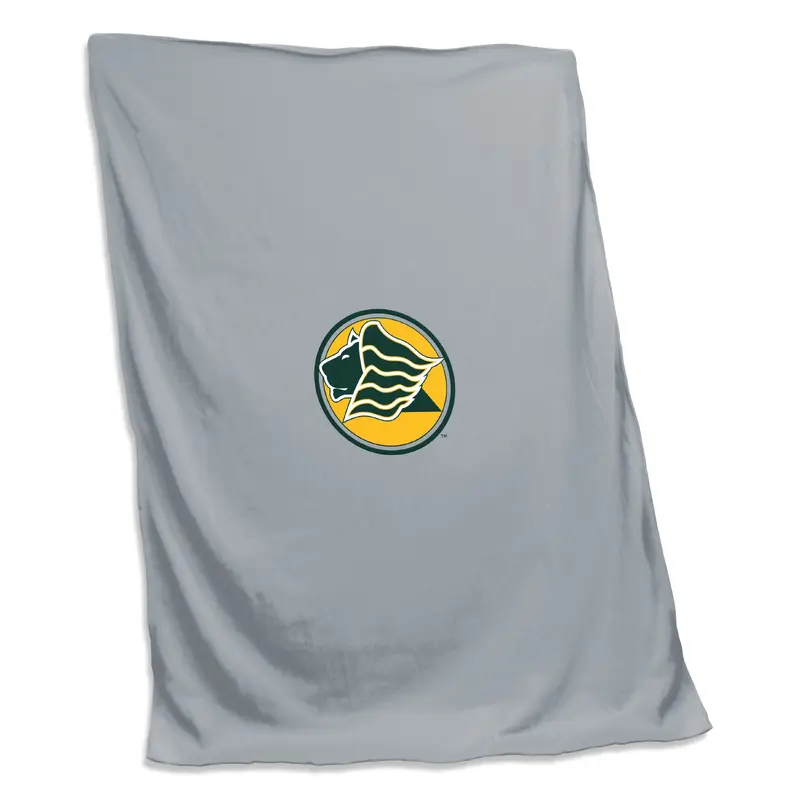 Saint Leo Univ Gray Screened Sweatshirt Blanket