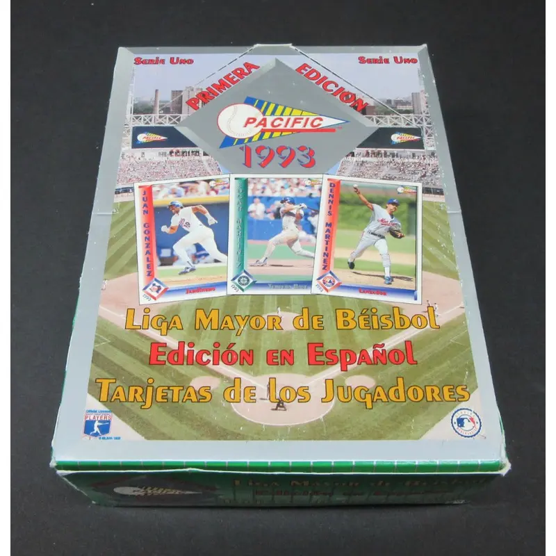1993 Pacific Baseball Series 1 Box (Spanish)