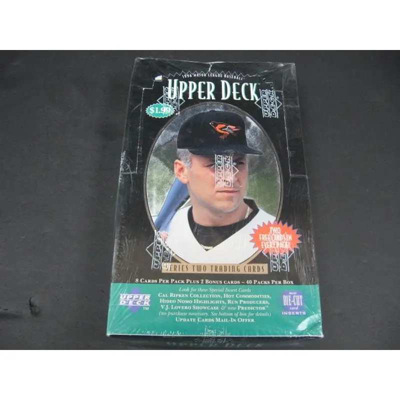 1996 Upper Deck Baseball Series 2 Box (Retail) (40/10)