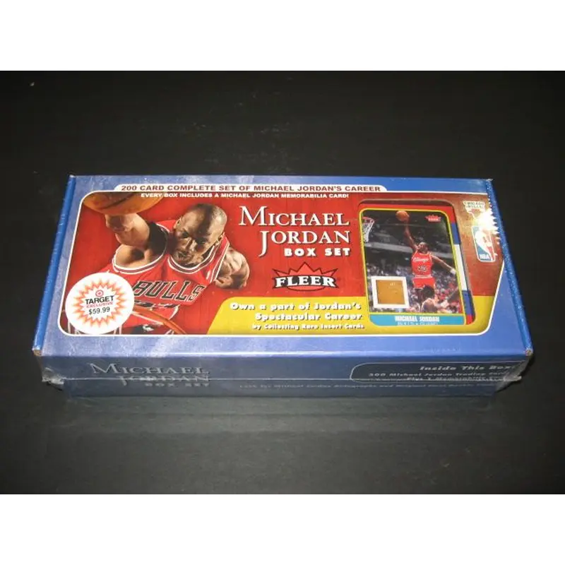 2007/08 Fleer Basketball Michael Jordan Factory Set (Target)