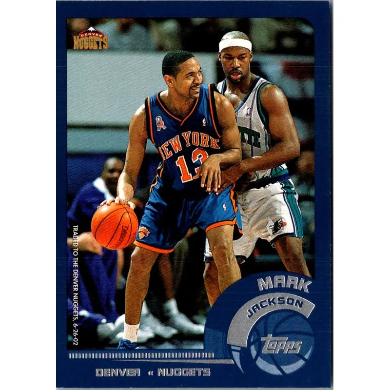 2002 Topps Mark Jackson #126