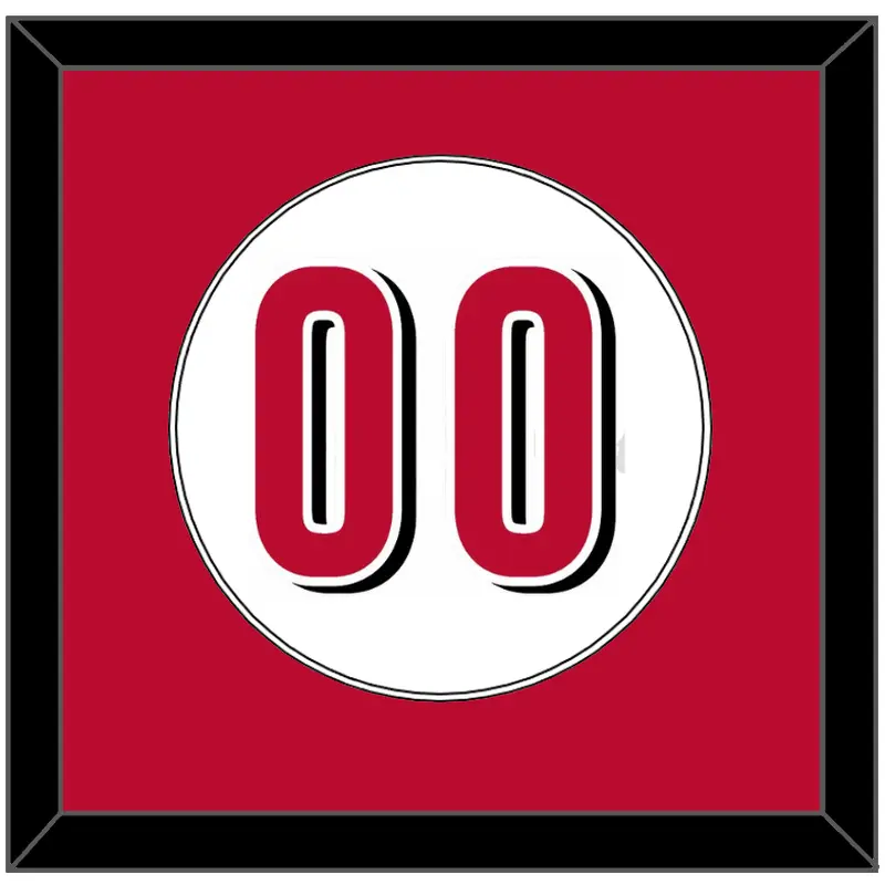 Cincinnati Number - Home White - Single Mat 1