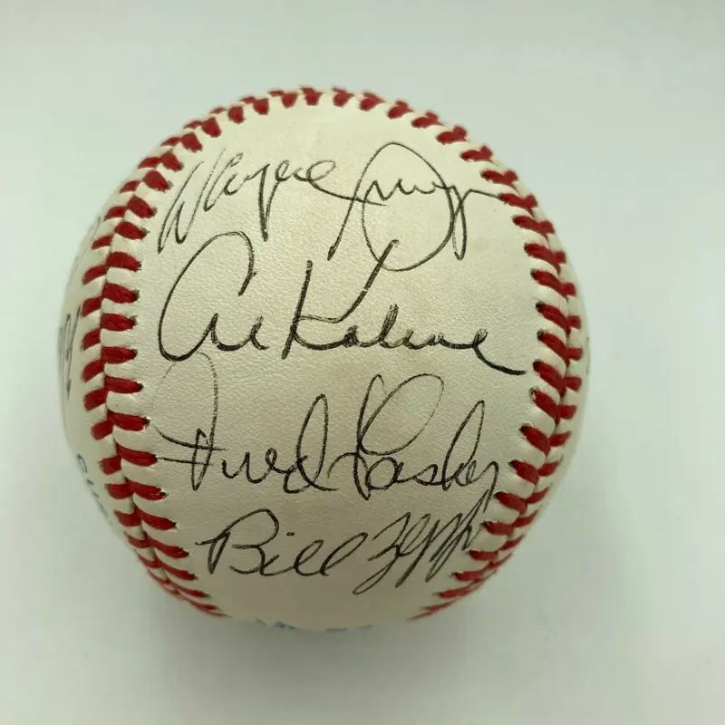 1968 Detroit Tigers World Series Champs Team Signed Baseball With JSA COA