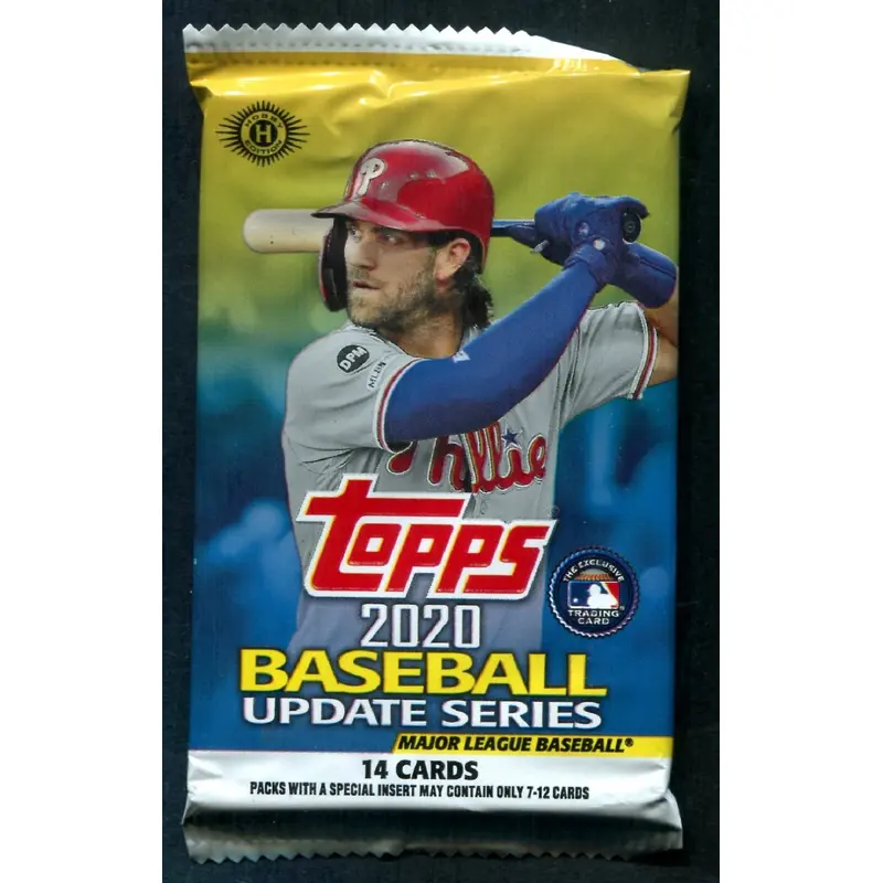 2020 Topps Baseball Unopened Update Series Pack (Hobby) (14)