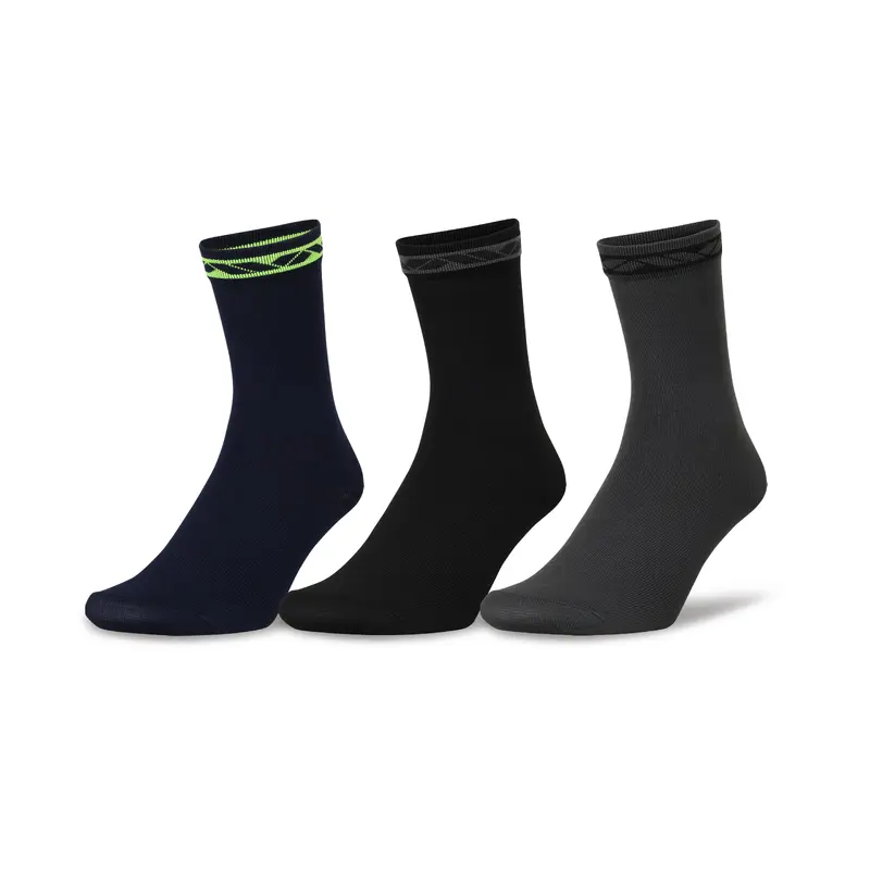 All Day Performance, Full Calf Socks (Pack of 3) Nivia| Kibi Sports