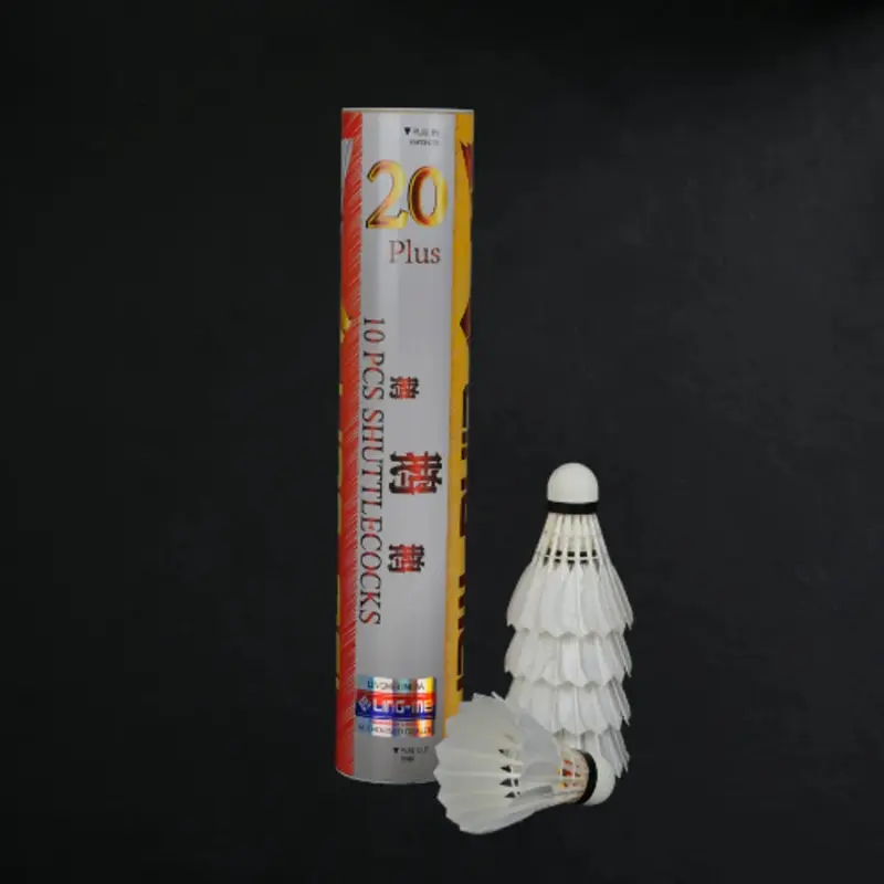 Ling Mei M20Plus Goose Feather Shuttlecocks ( Pack of 10 )