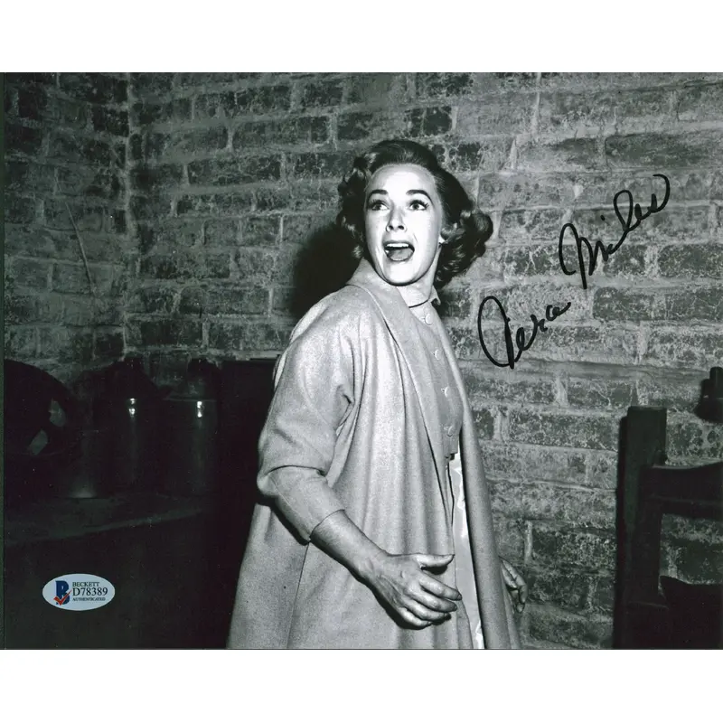 Vera Miles Psycho Authentic Signed 8x10 Photo Autographed BAS #D78389