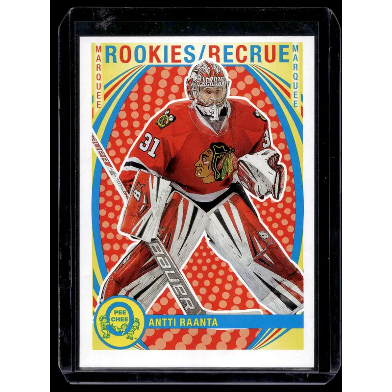 2013-14 O-Pee-Chee - Retro Blank Back - Marquee Rookies - Antti Raanta #614 RC