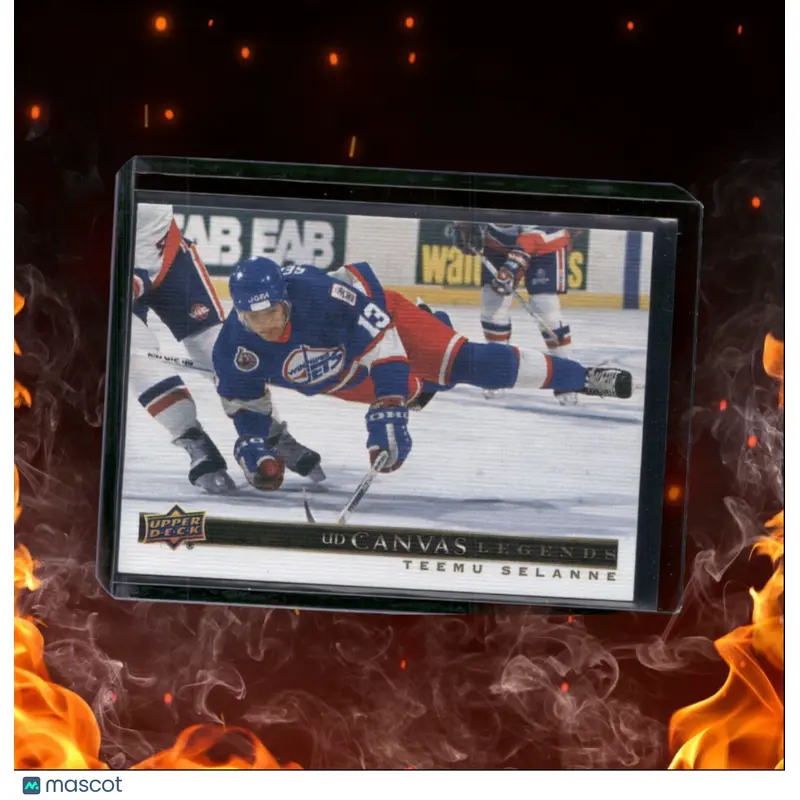 2020-21 Upper Deck Canvas Legends Teemu Selanne #C-95