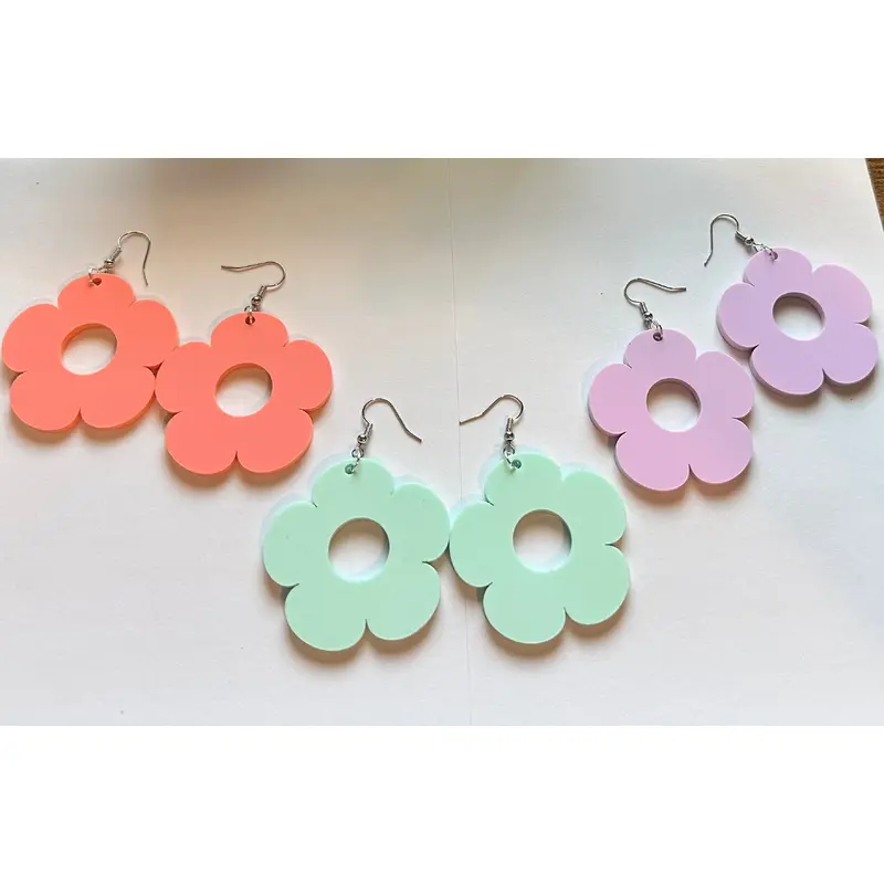 Retro Flower Earrings