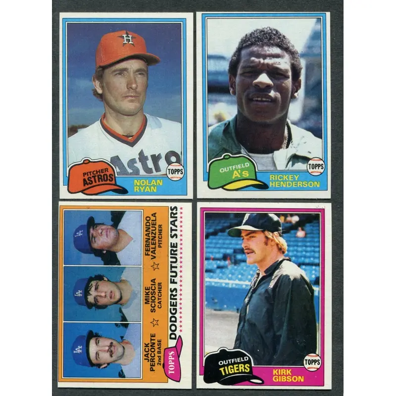 1981 Topps Baseball Complete Set NM NM/MT (726) (24-445) (Read)