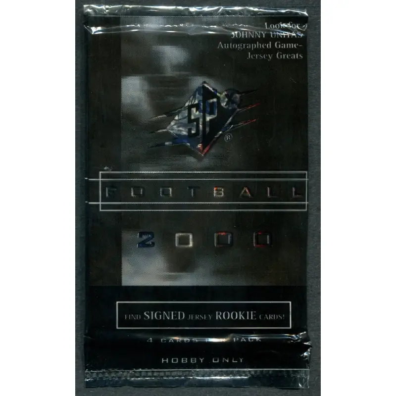 2000 Upper Deck SPX Football Unopened Pack (Hobby)