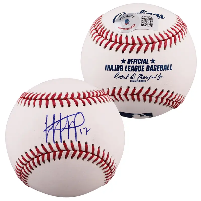 White Sox Hanser Alberto Authentic Signed OML Baseball Autographed BAS #BH85074