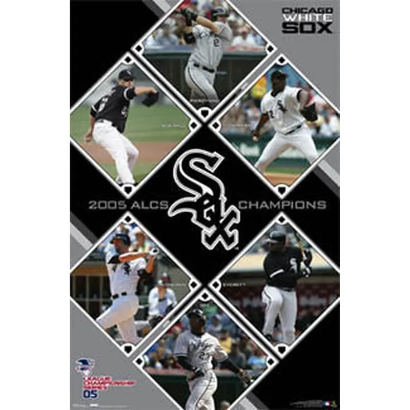 Chicago White Sox 2005 ALCS Champions Commemorative Poster - Costacos Sports 2005