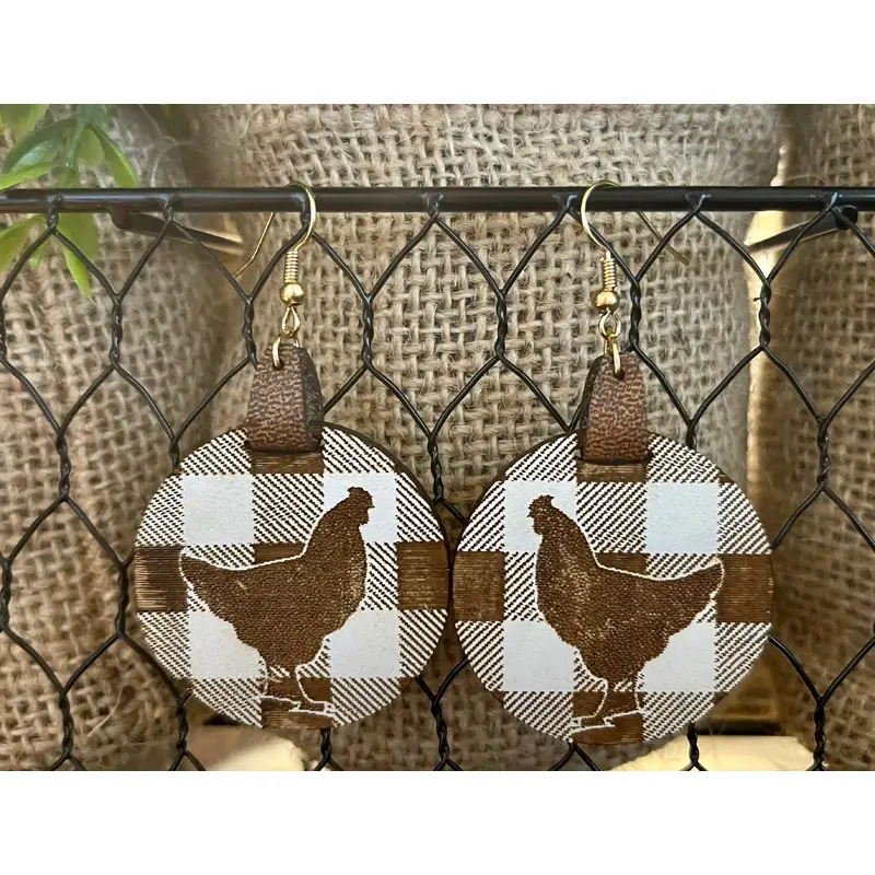 Chicken Lady Earrings
