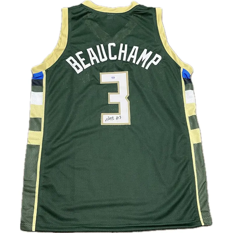 Marjon Beauchamp signed jersey PSA/DNA Milwaukee Bucks Autographed