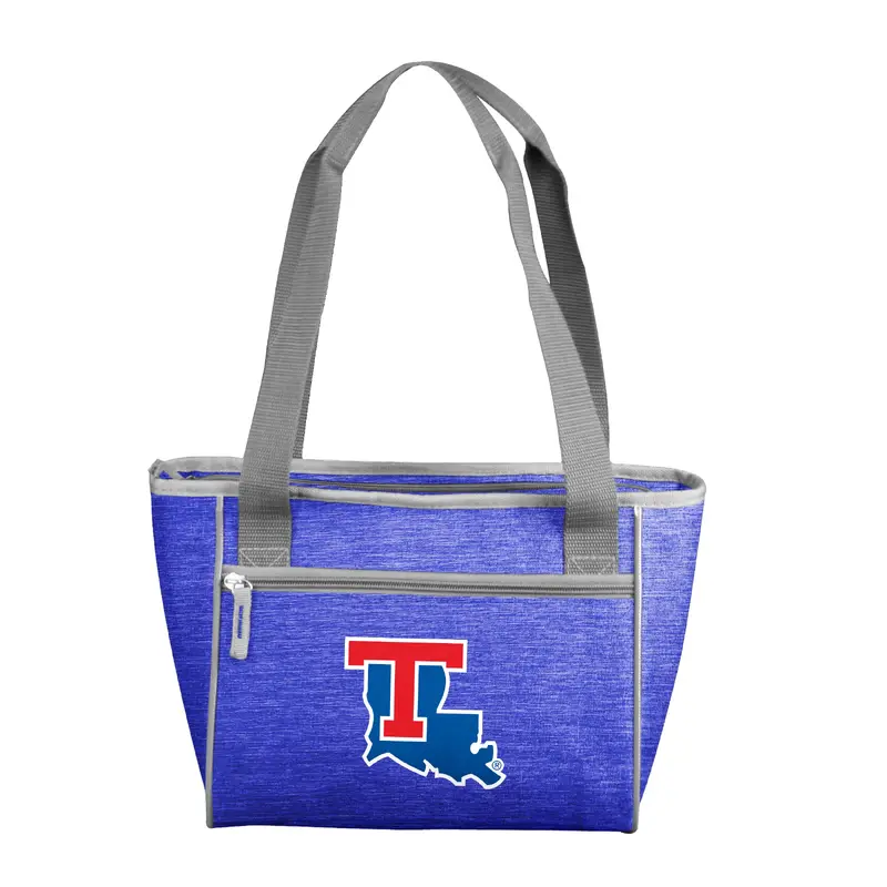 Louisiana Tech Crosshatch 16 Can Cooler