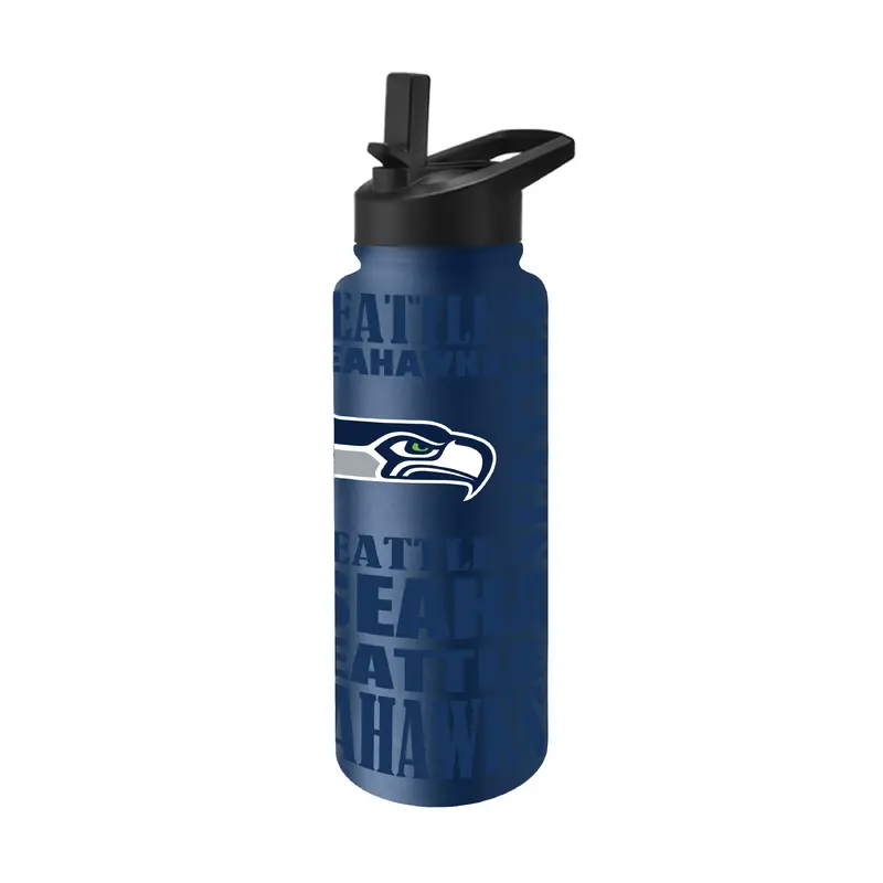 Seattle Seahawks 34oz Replay Quencher Bottle