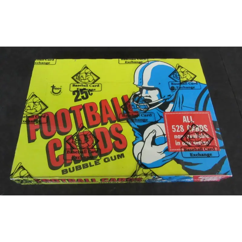 1976 Topps Football Unopened Cello Box (Authenticate)