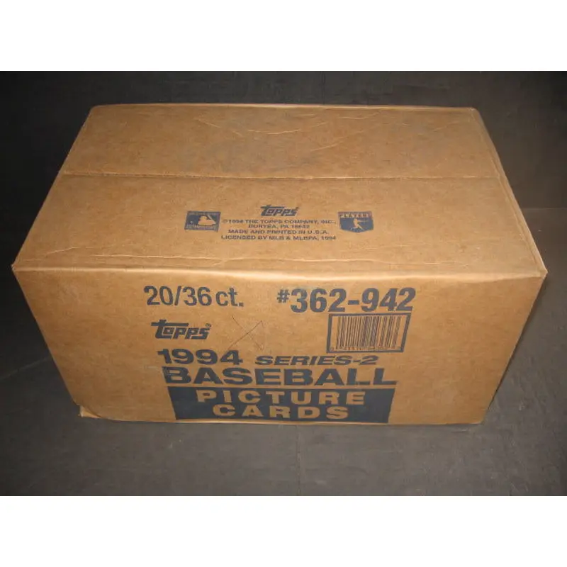 1994 Topps Baseball Series 2 Case (20 Box)