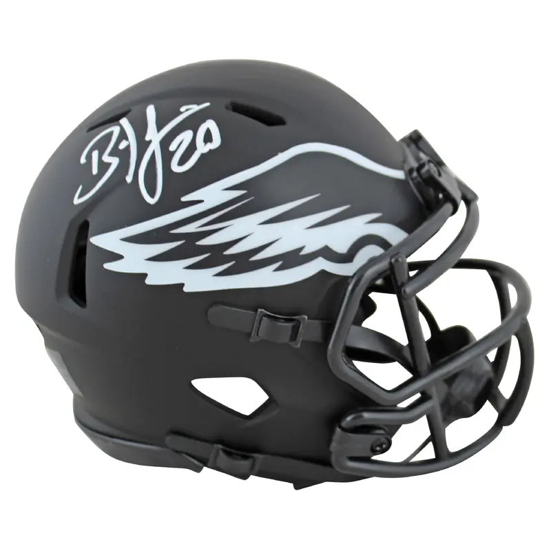 Eagles Brian Dawkins Authentic Signed Eclipse Speed Mini Helmet JSA Witnessed