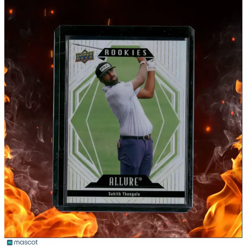 2024 Upper Deck Portfolio Sahith Theegala Allure (A) Rookie #AR-ST