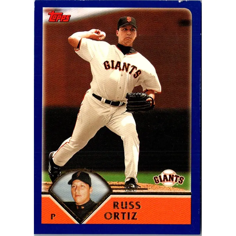 2003 Topps Home Team Advantage Russ Ortiz #184