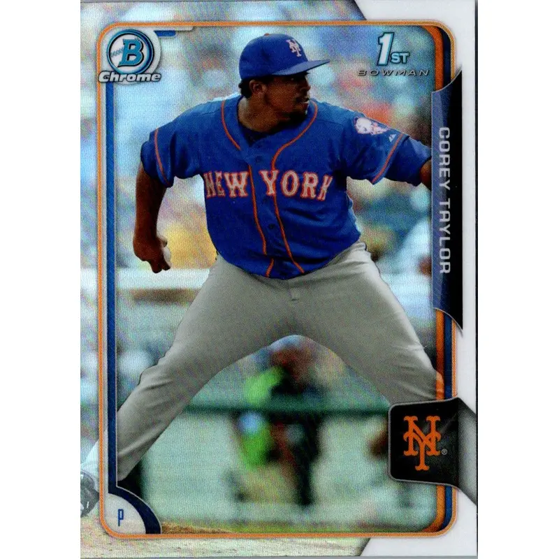2015 Bowman Draft Picks & Prospects Chrome Refractors Corey Taylor #131