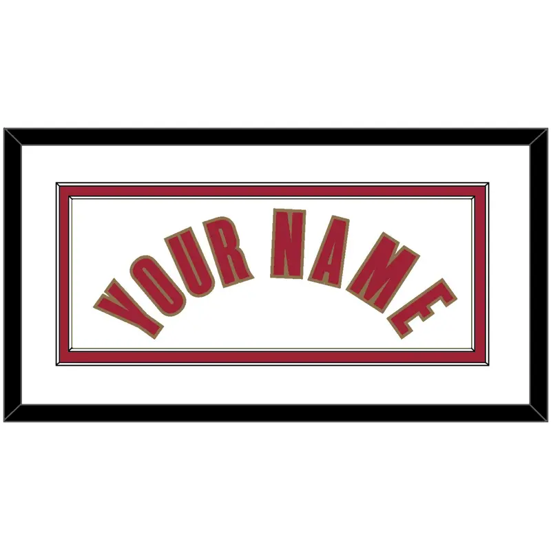 Cleveland Name - Home White (2003-2010) - Double Mat 2
