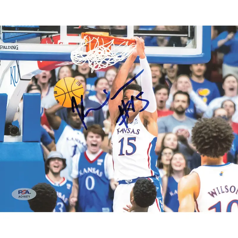 Kevin McCullar signed 8x10 photo PSA/DNA Kansas Jayhawks Autographed