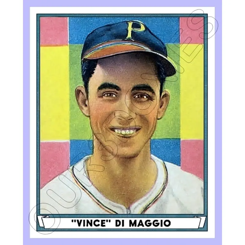 Vince Dimaggio 1941 Play Ball Reproduction Card - 3775