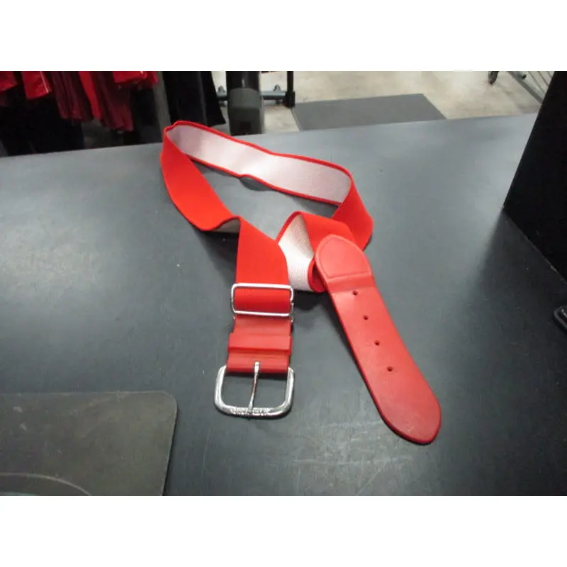 Used All Star Adult Red Baseball Belt