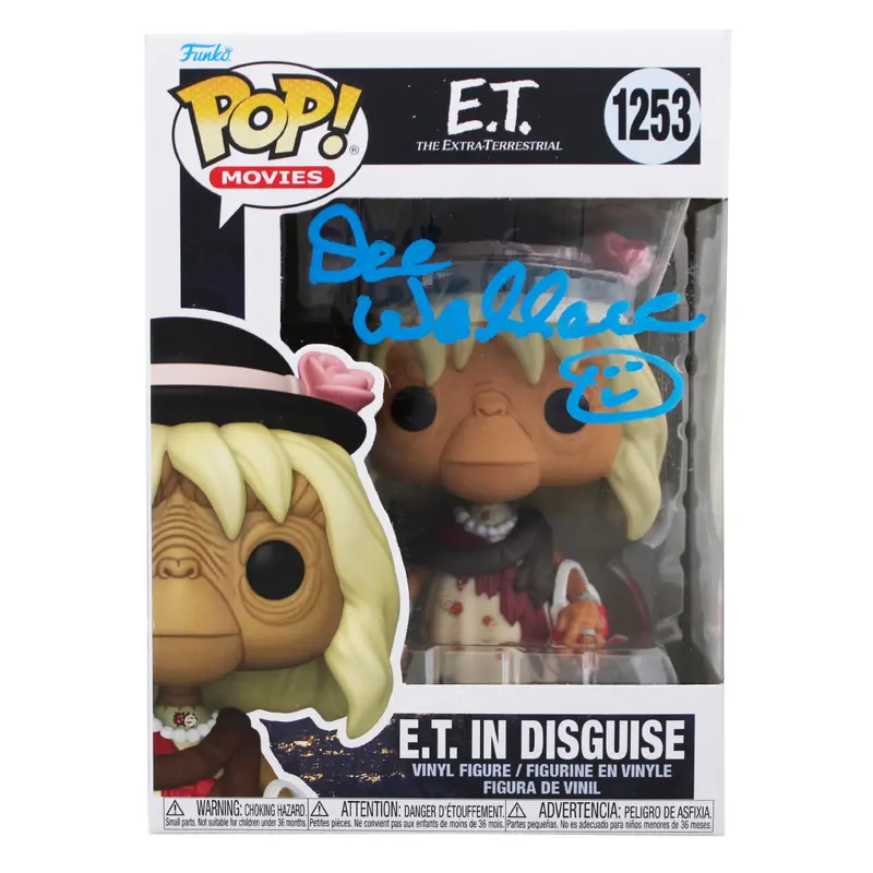 Dee Wallace Signed E.T. In Disguise #1253 Funko Pop Vinyl Figure JSA #AF14609