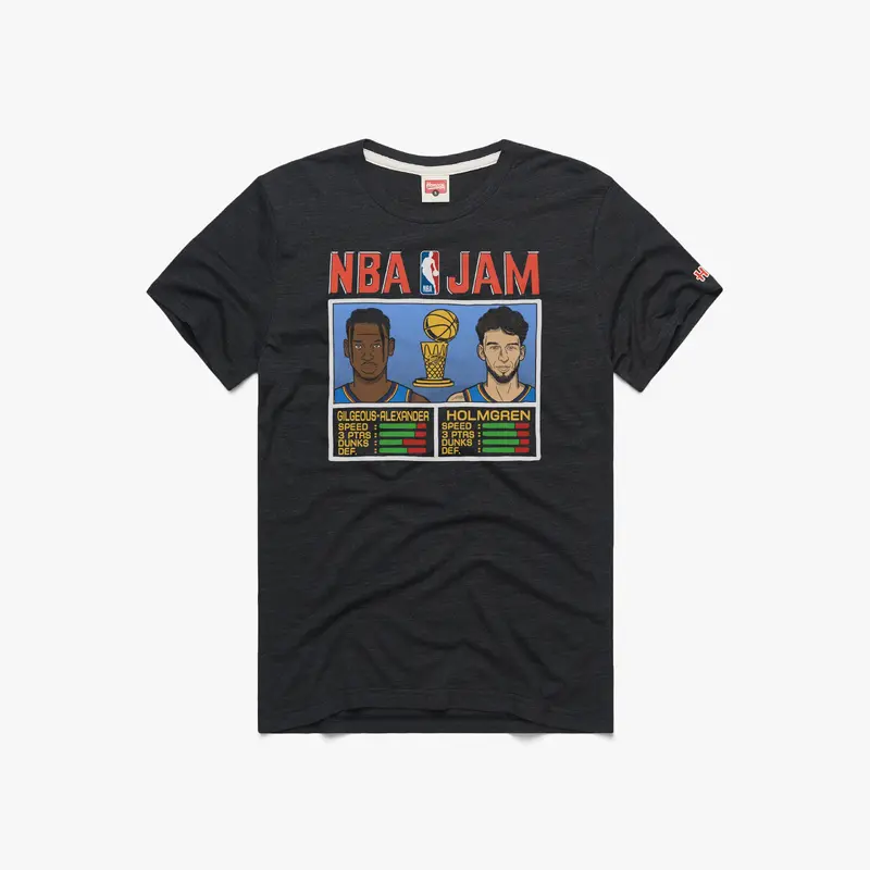 NBA Jam Thunder 2025 Champs Gilgeous-Alexander And Holmgren