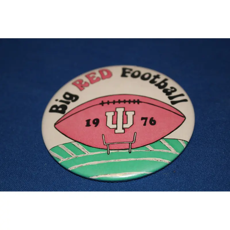 1976 Indiana University Football Pinback Button