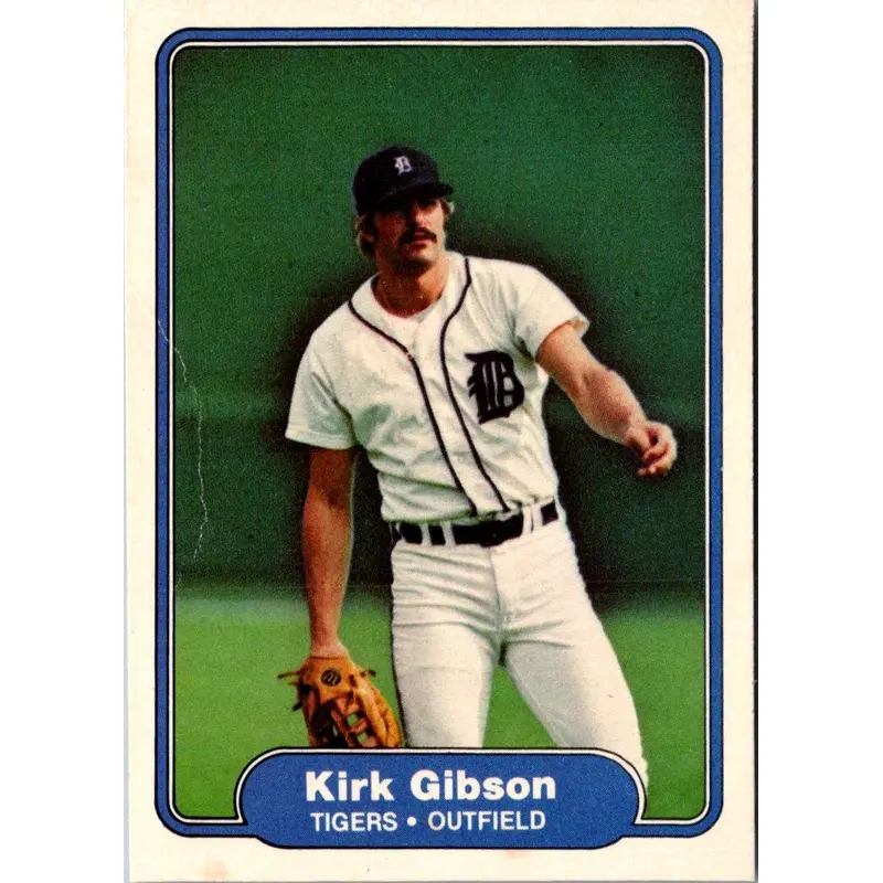 1982 Fleer Kirk Gibson #267