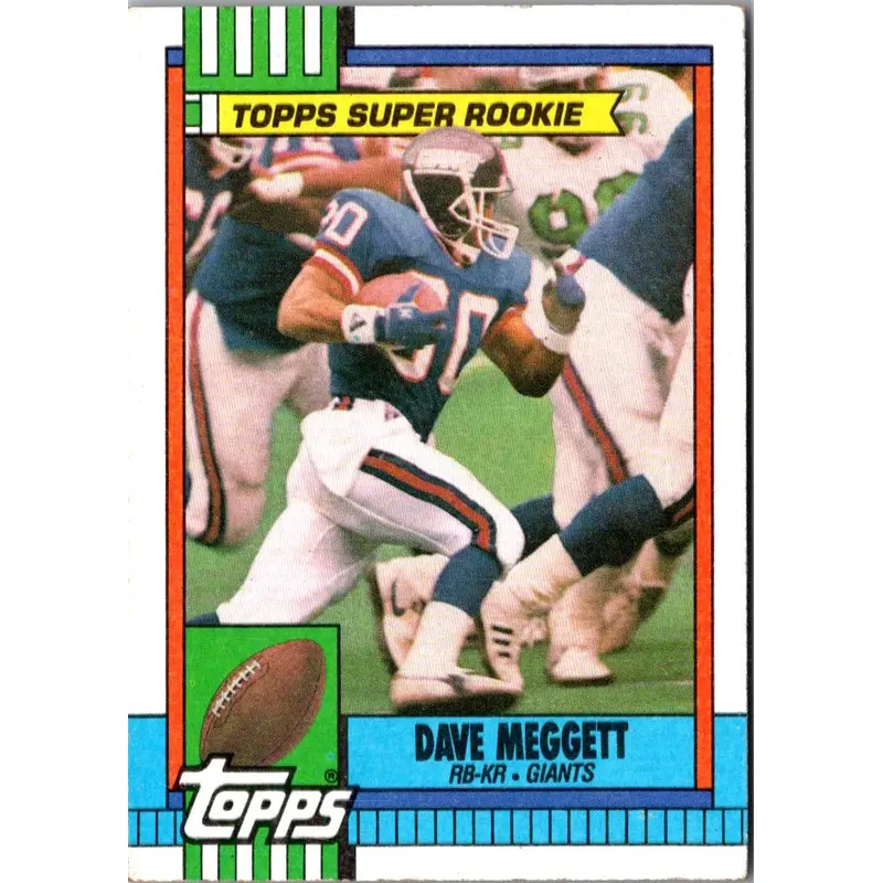 1990 Topps Dave Meggett #49
