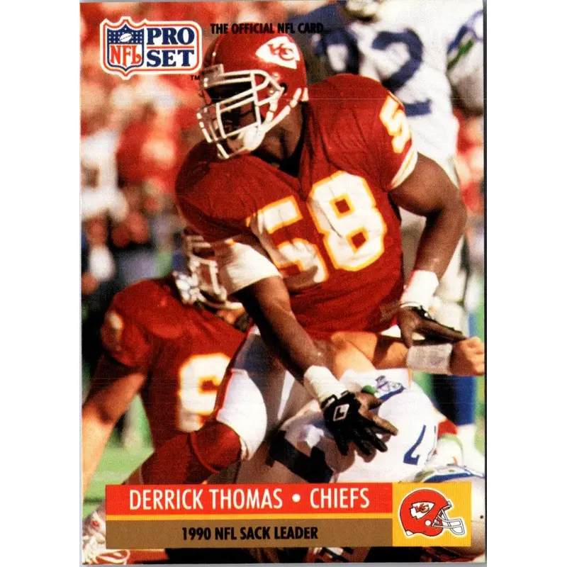1991 Pro Set Derrick Thomas #19A