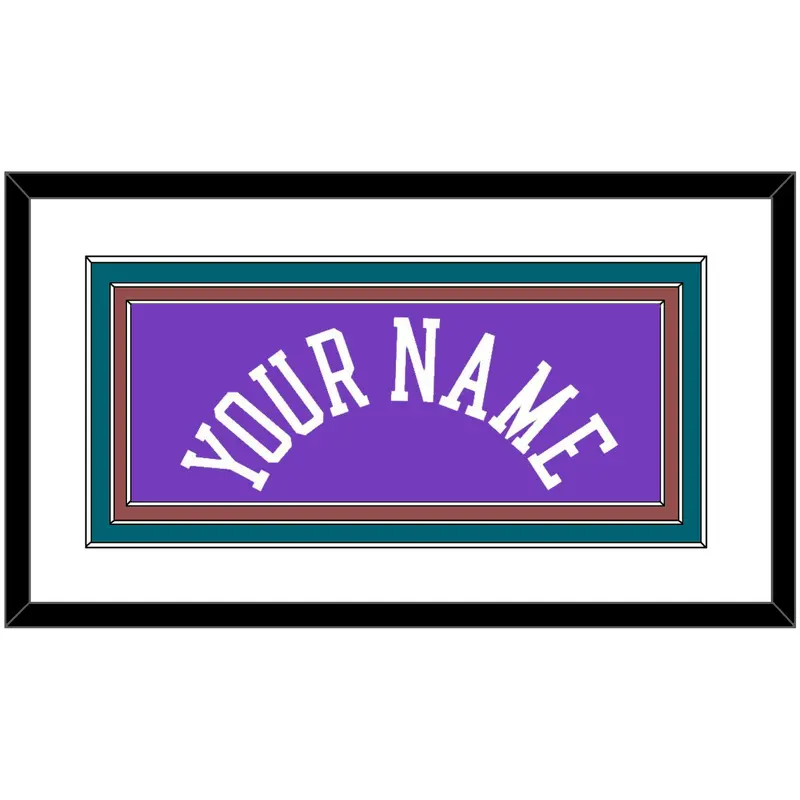 Utah Name - Road Purple (1996-2004) - Triple Mat 1