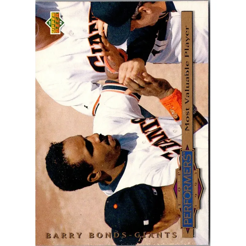 1993 Upper Deck Barry Bonds #bh