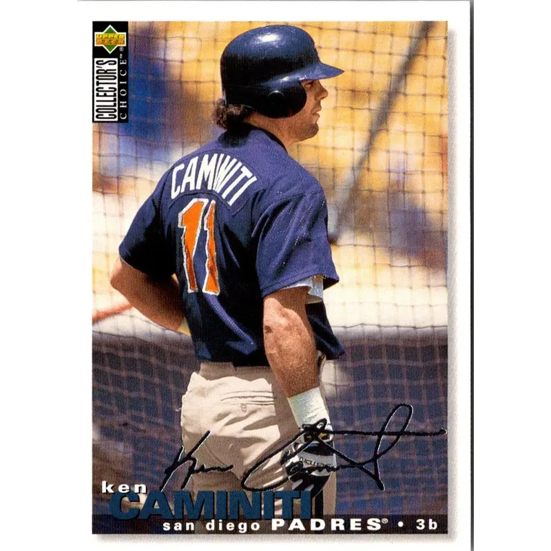 1995 Collector's Choice Silver Signature Ken Caminiti #354